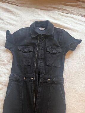 Good American Denim Jumpsuit